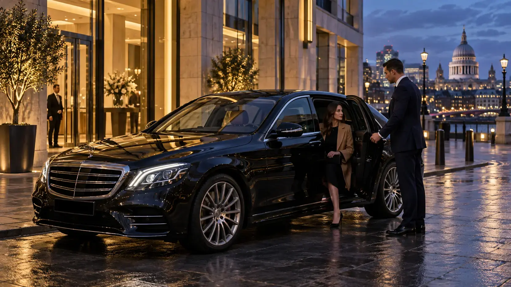 Professional chauffeur travel in London