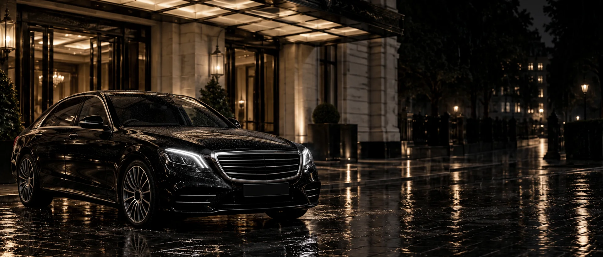 As directed chauffeur service in London