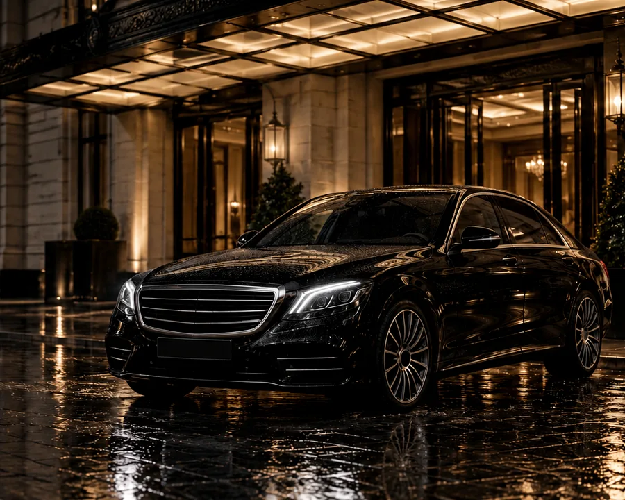 Supporting illustration for executive chauffeur service in london