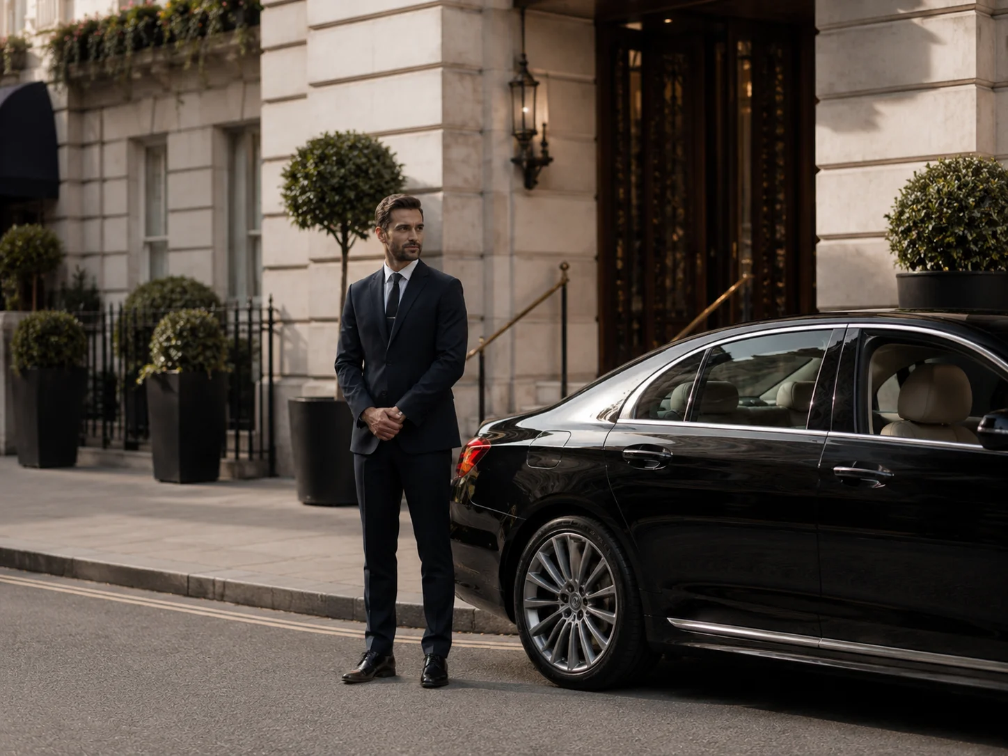 Chauffeur for a day service