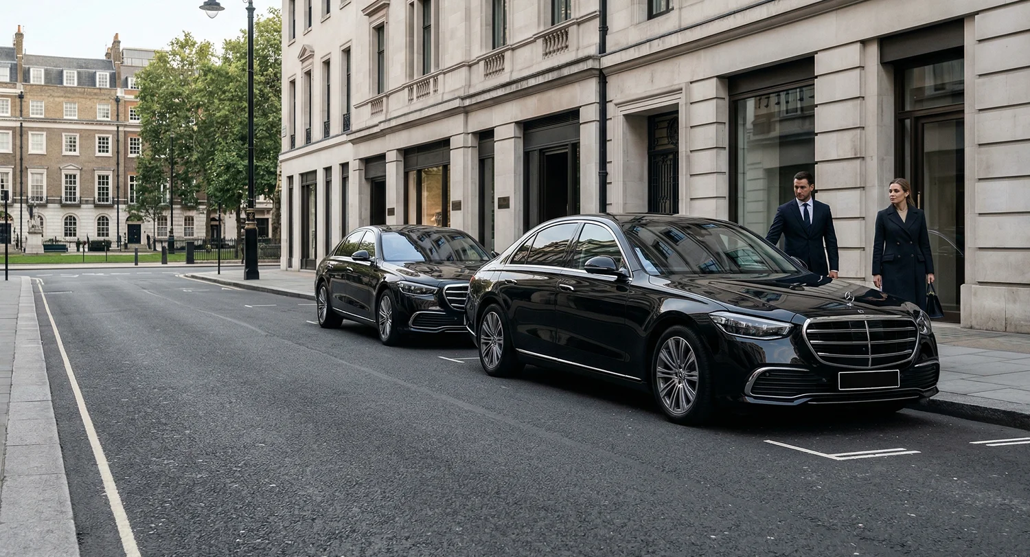 Luxury city to city chauffeur journey