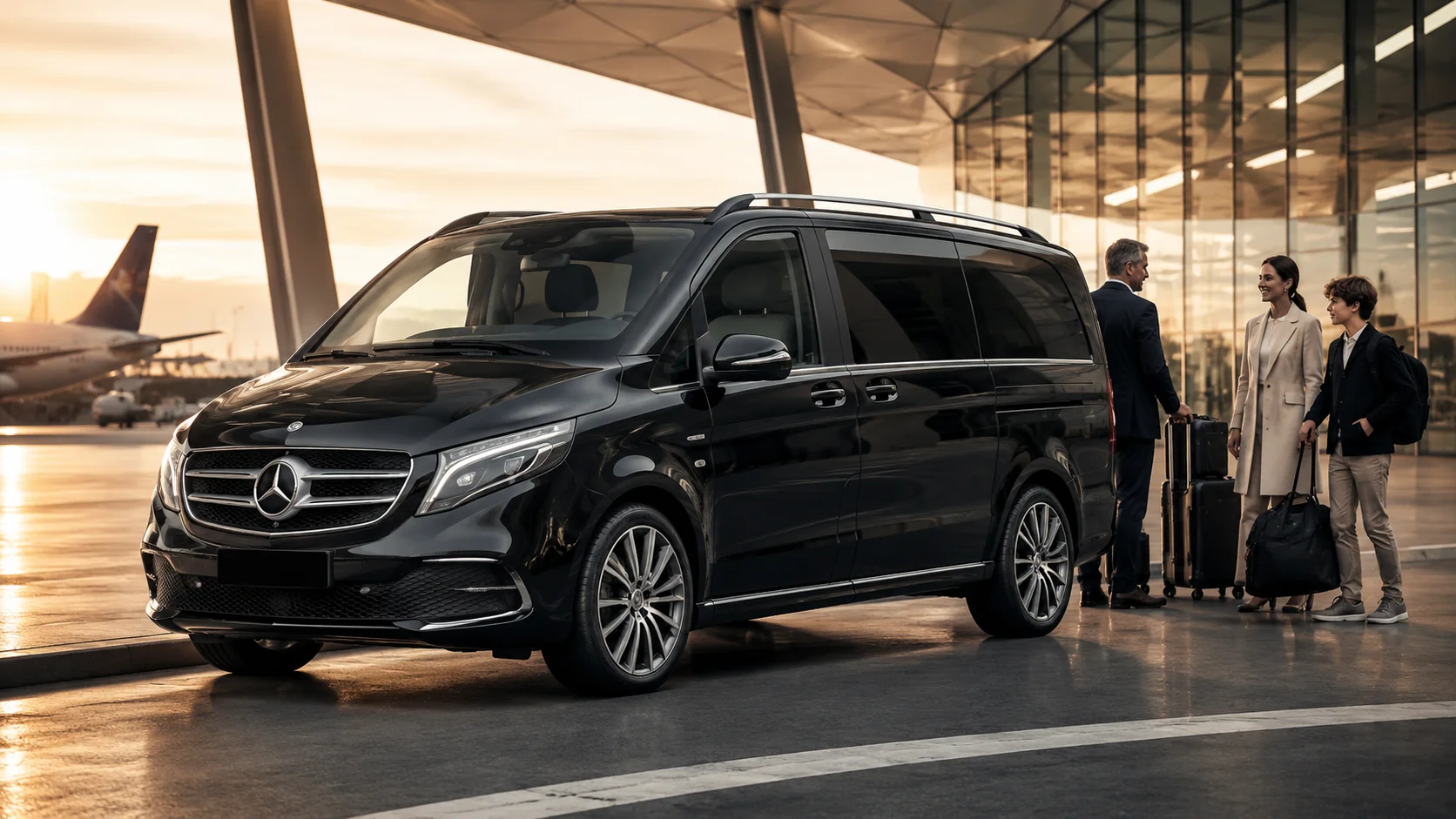 Private aviation chauffeur service